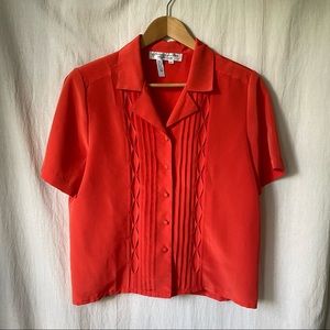 Vintage Red Camp Shirt
